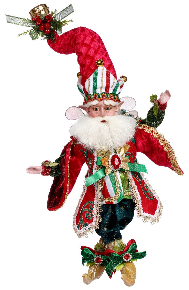 Mark Roberts Jolly Old Fairy, Small, Main, color, Red