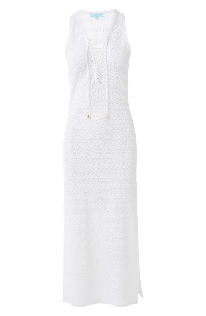 Melissa Odabash Maddie Cover-Up Dress, Alternate, color, White