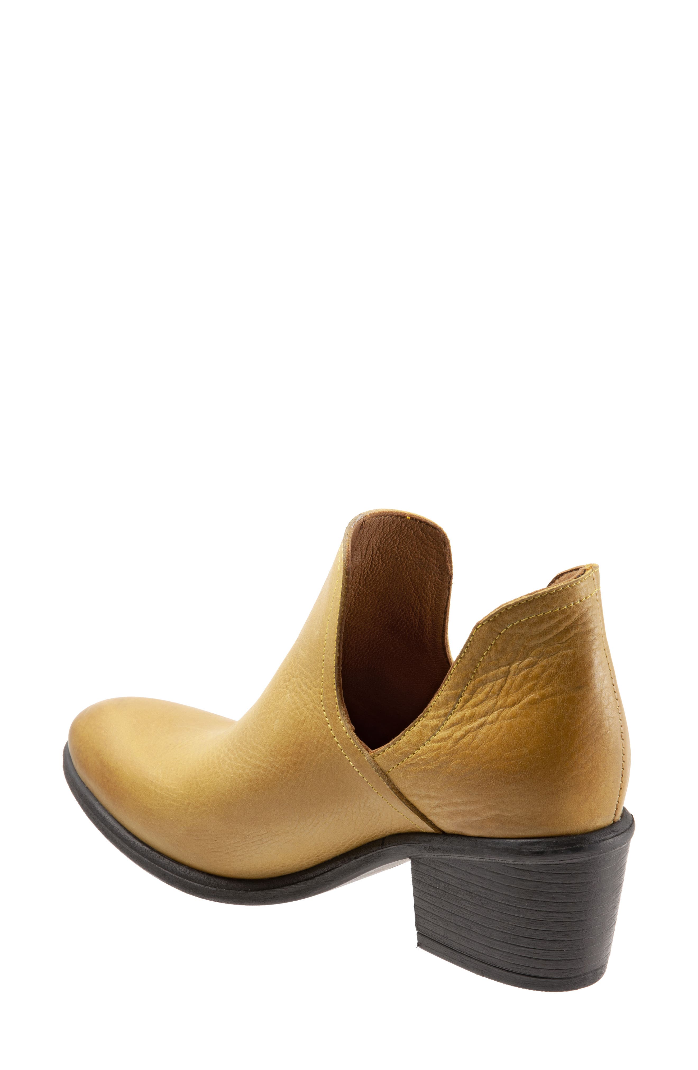 Dylan Cutout Bootie, Alternate, color, YELLOW LEATHER
