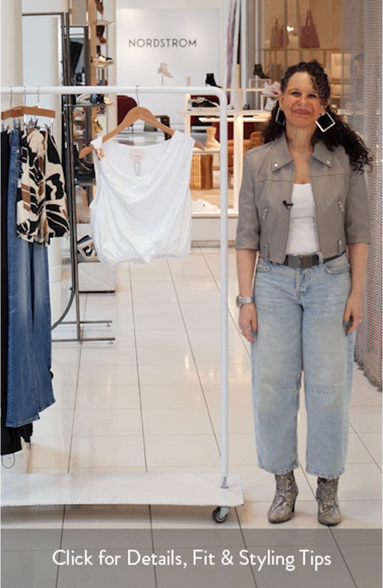 Darius Asymmetric Neck Top, sales video thumbnail