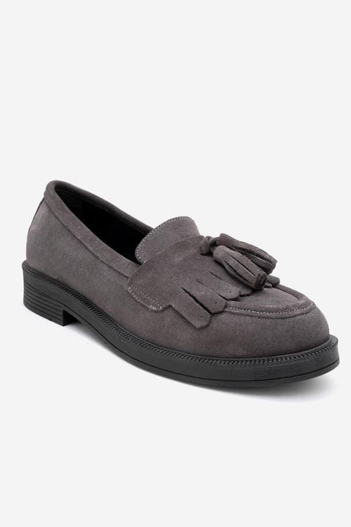 Forever & Always Shoes Milly Leather Tassel Loafer In Multi