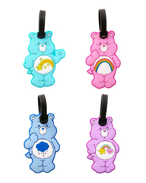 Care Bears Luggage Tag, 4 Pack In Multi