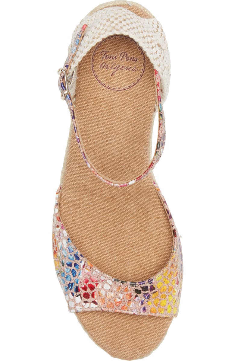 Toni Pons Llivia Wedge Sandal, Alternate, color,