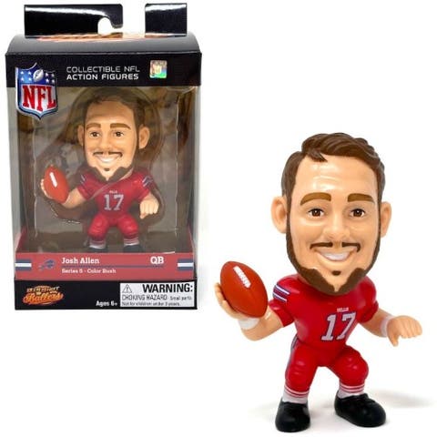 Josh Allen (Buffalo Bills) (Color Rush) NFL Big Shot Ballers 5" Figure