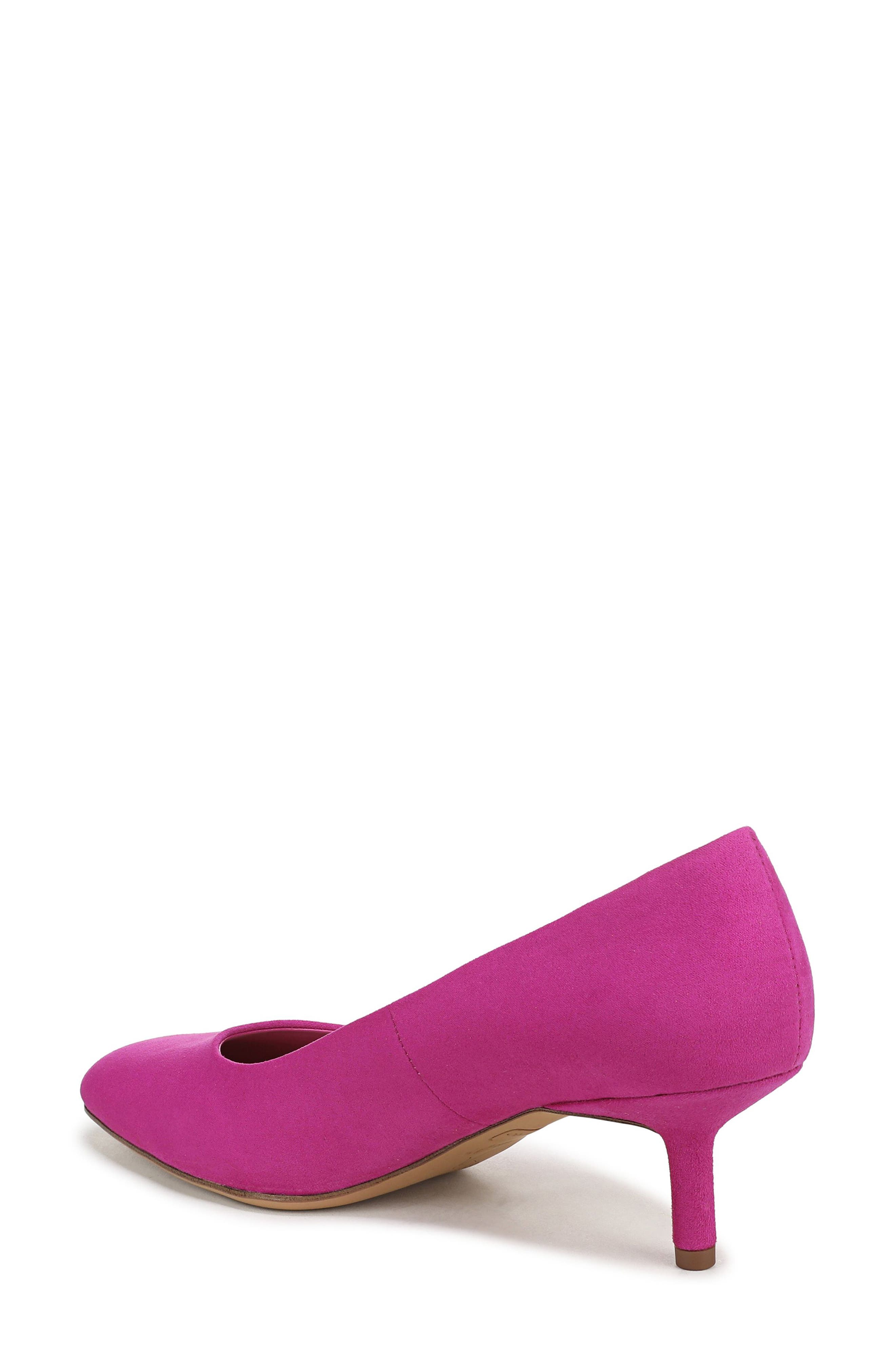 Linza Square Toe Pump, Alternate, color, FUCHSIA
