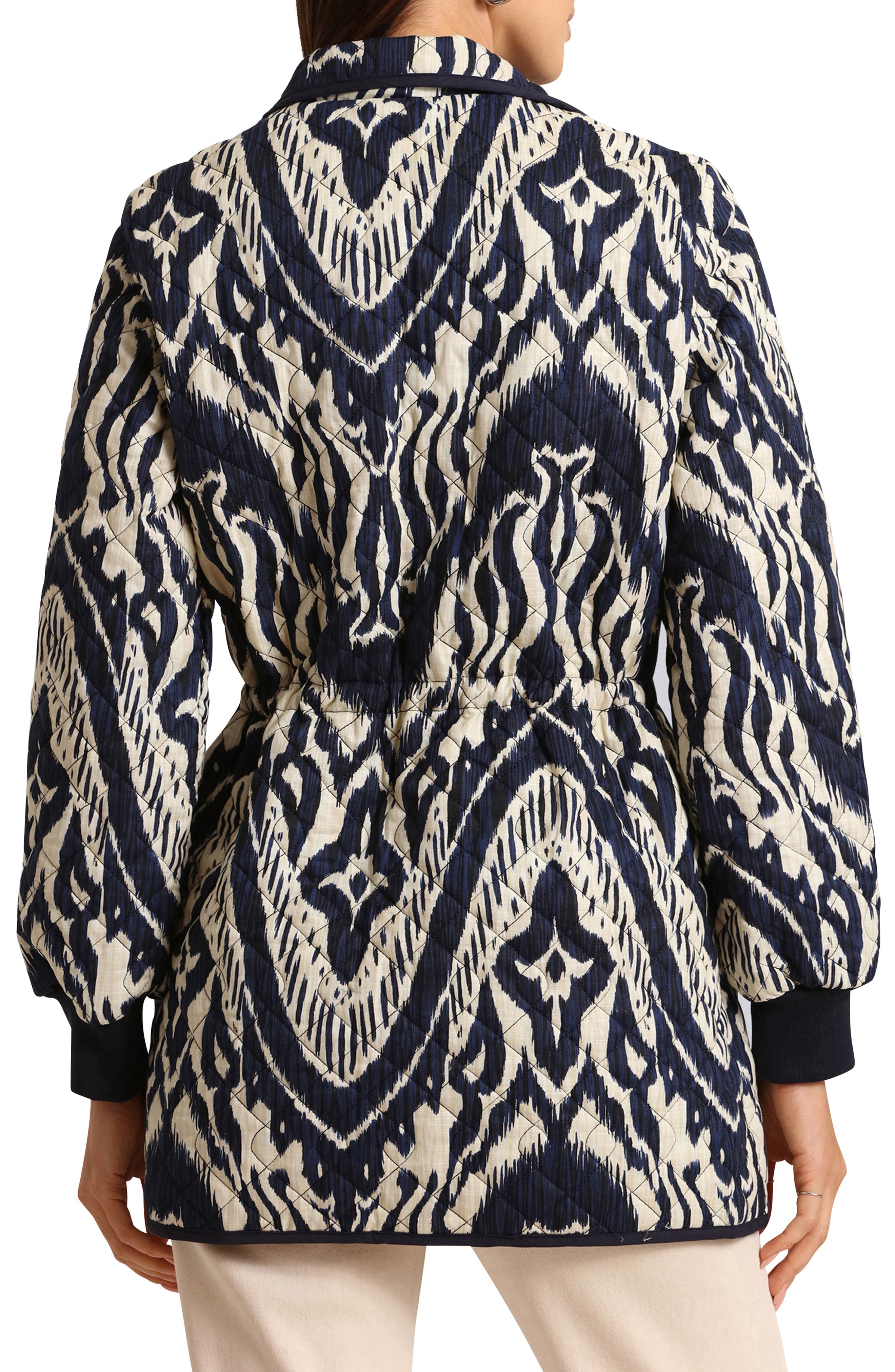 Avec Les Filles Ikat Print Quilted Cotton Jacket (Women) | Nordstromrack