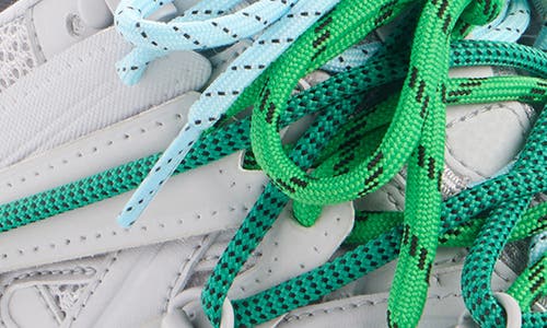 Balenciaga Track Trail Laces Sneakers Gray In White