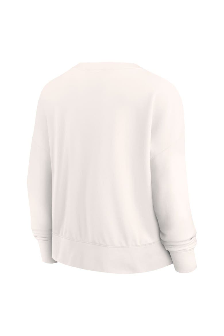 Women's Fanatics Cream Memphis Grizzlies Close the Game Pullover Sweatshirt, Alternate, color, Cream