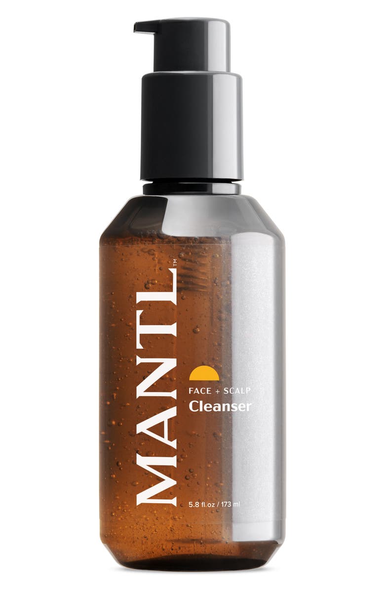 MANTL Face + Scalp Cleanser, Main, color,