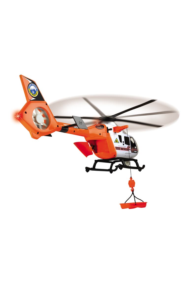 OS Rescue Helicopter Light & Sound Toy Vehicle, Ages 3+, Alternate, color, Multicolored