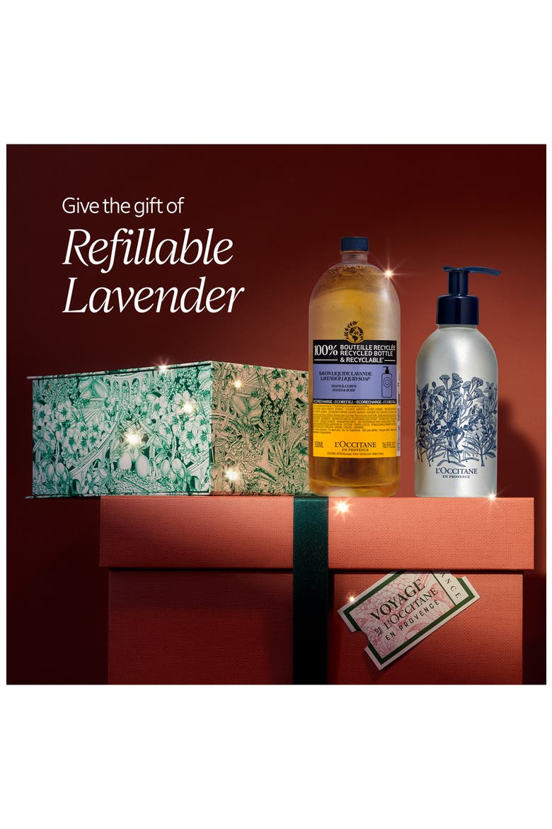 Shea Lavender Liquid Soap Refill Set, Alternate, color, NO COLOR
