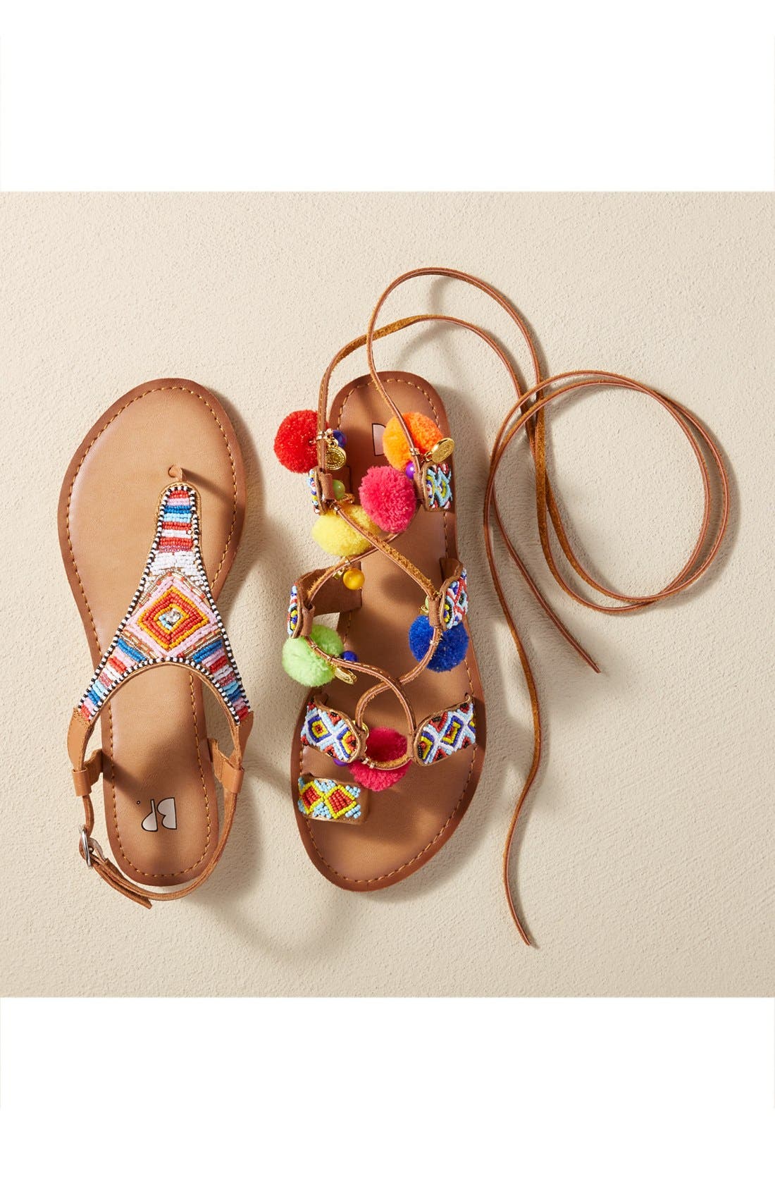 Darah Sandal, Alternate, color, COGNAC FABRIC