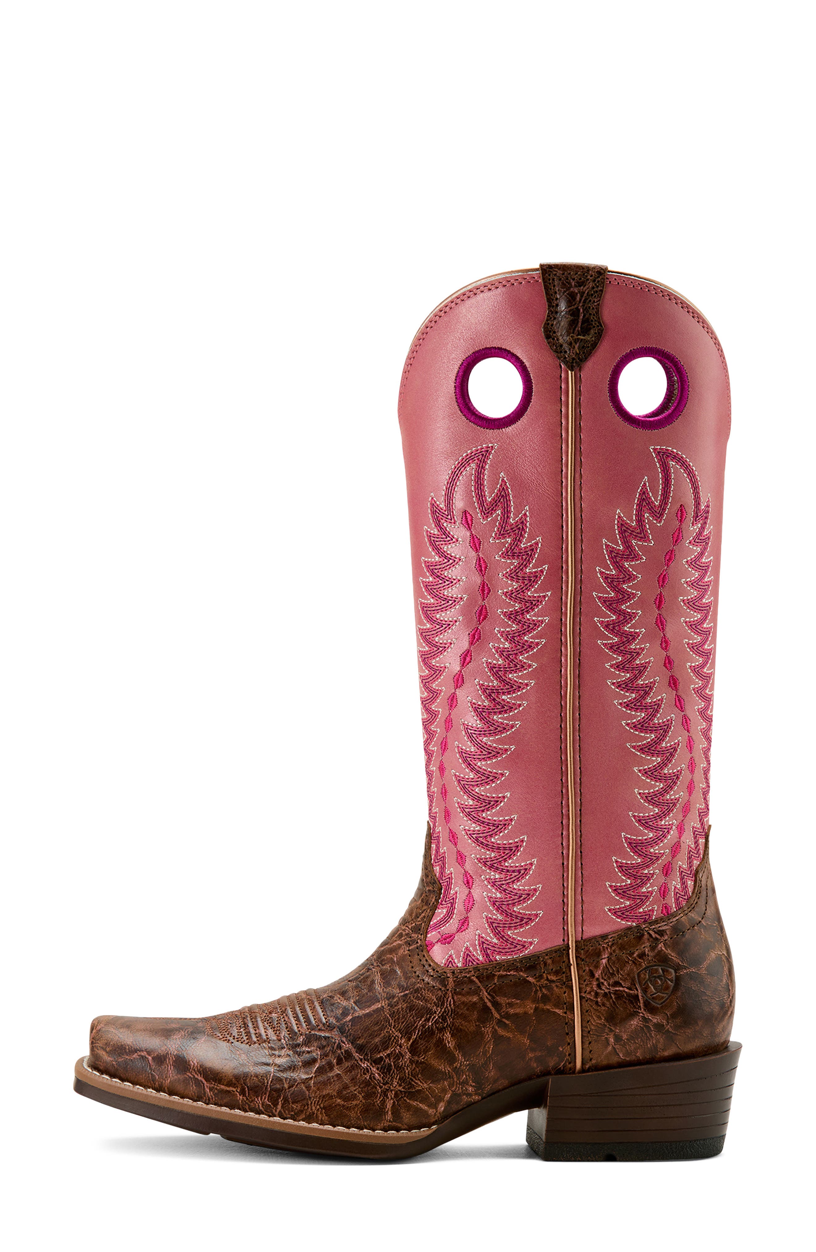 Ariat Junction Cowboy Boot, Alternate, color, Jasper Blush/ Pink Topaz