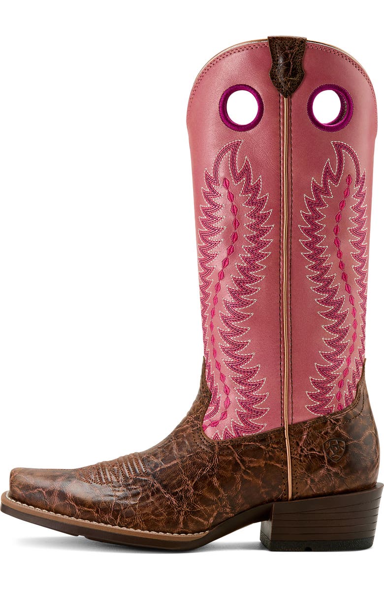 Ariat Junction Cowboy Boot, Alternate, color, Jasper Blush/ Pink Topaz