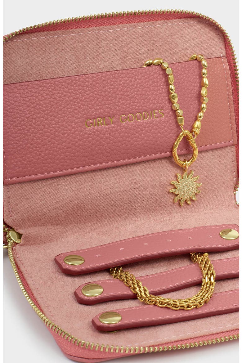 Slim Jewellery Case, Alternate, color, Raspberry Pink