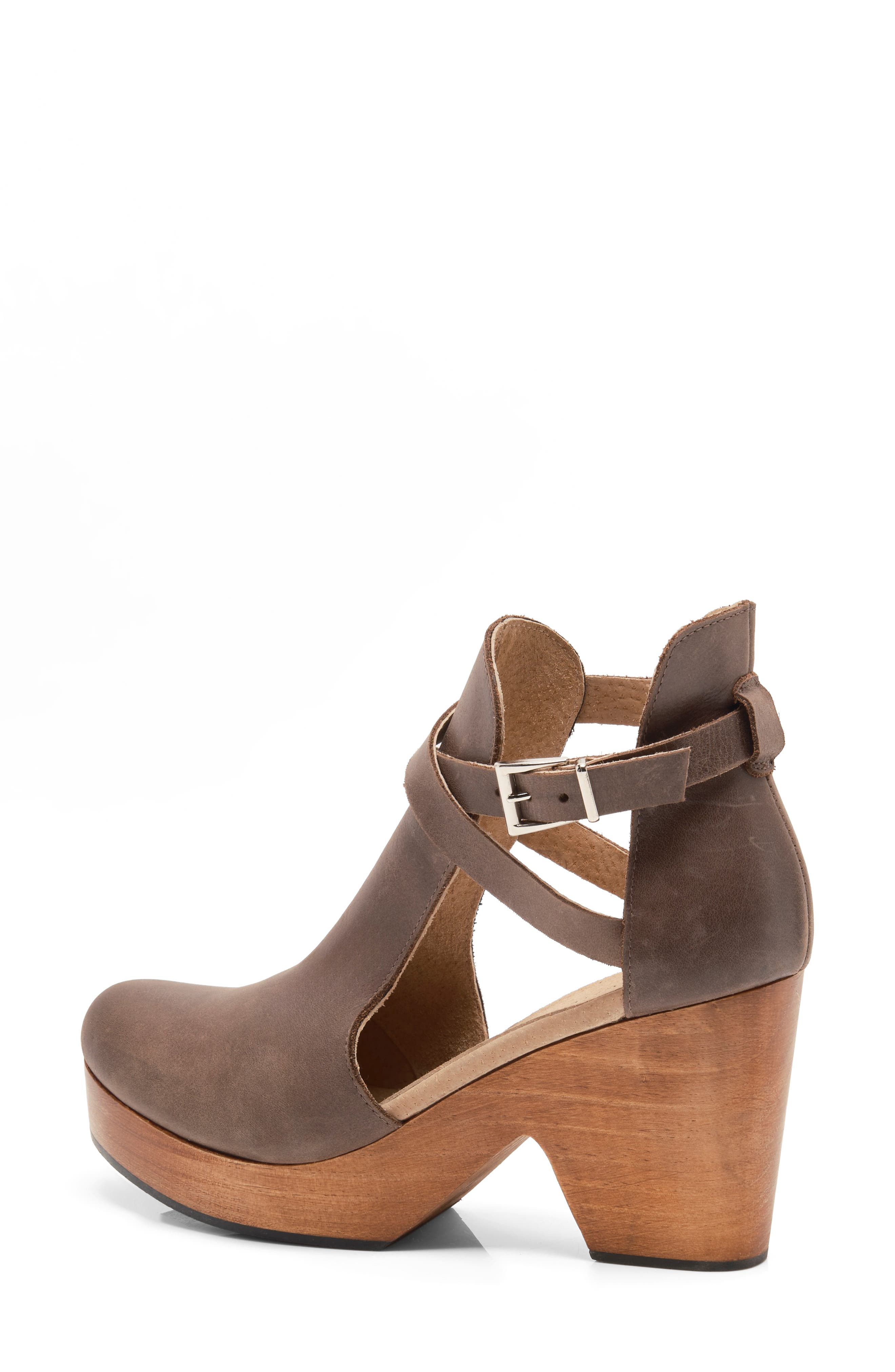 Free People Cedar Clog, Alternate, color, Chocolate
