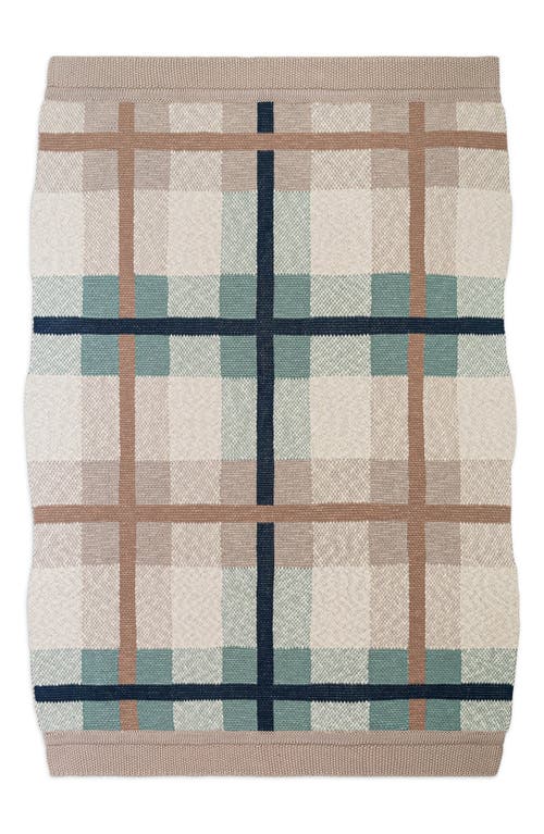 Crane Baby Unisex Charlie Farmhouse Knitted Plaid Blanket In Multi