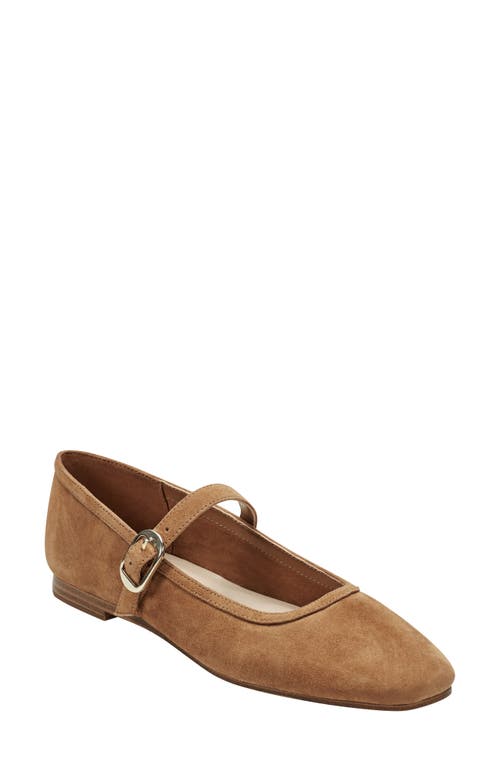 Marc Fisher Ltd Garissa Mary Jane Flat In Brown
