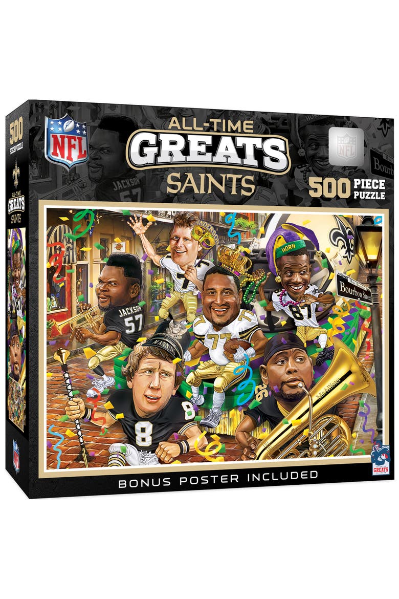New Orleans Saints 500 Piece Puzzle, Main, color, Multicolor
