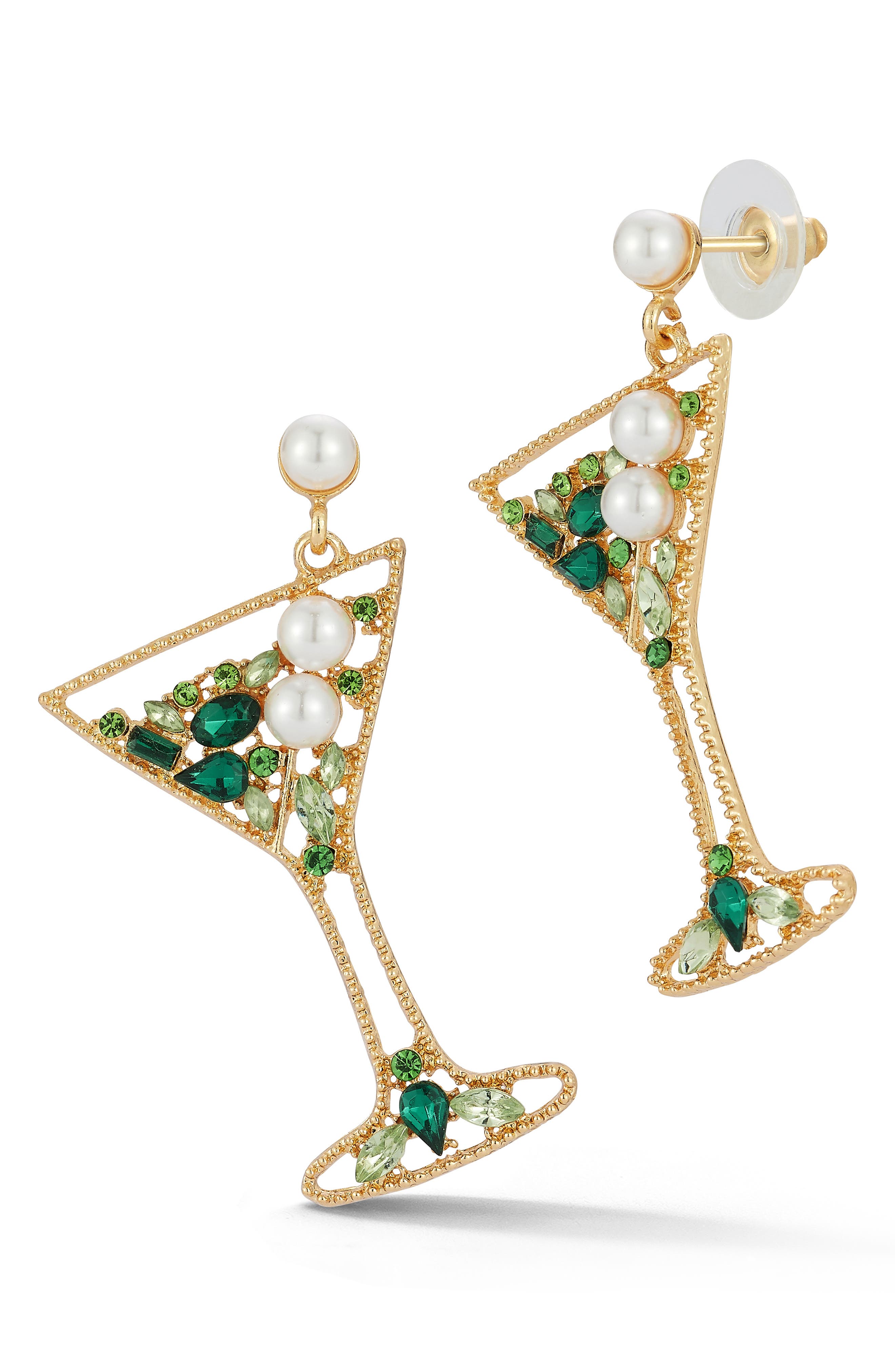 SPHERA MILANO Martini Drop Earrings