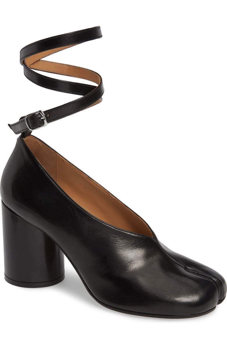 Maison Margiela Tabi Ankle Strap Pump, Main, color,