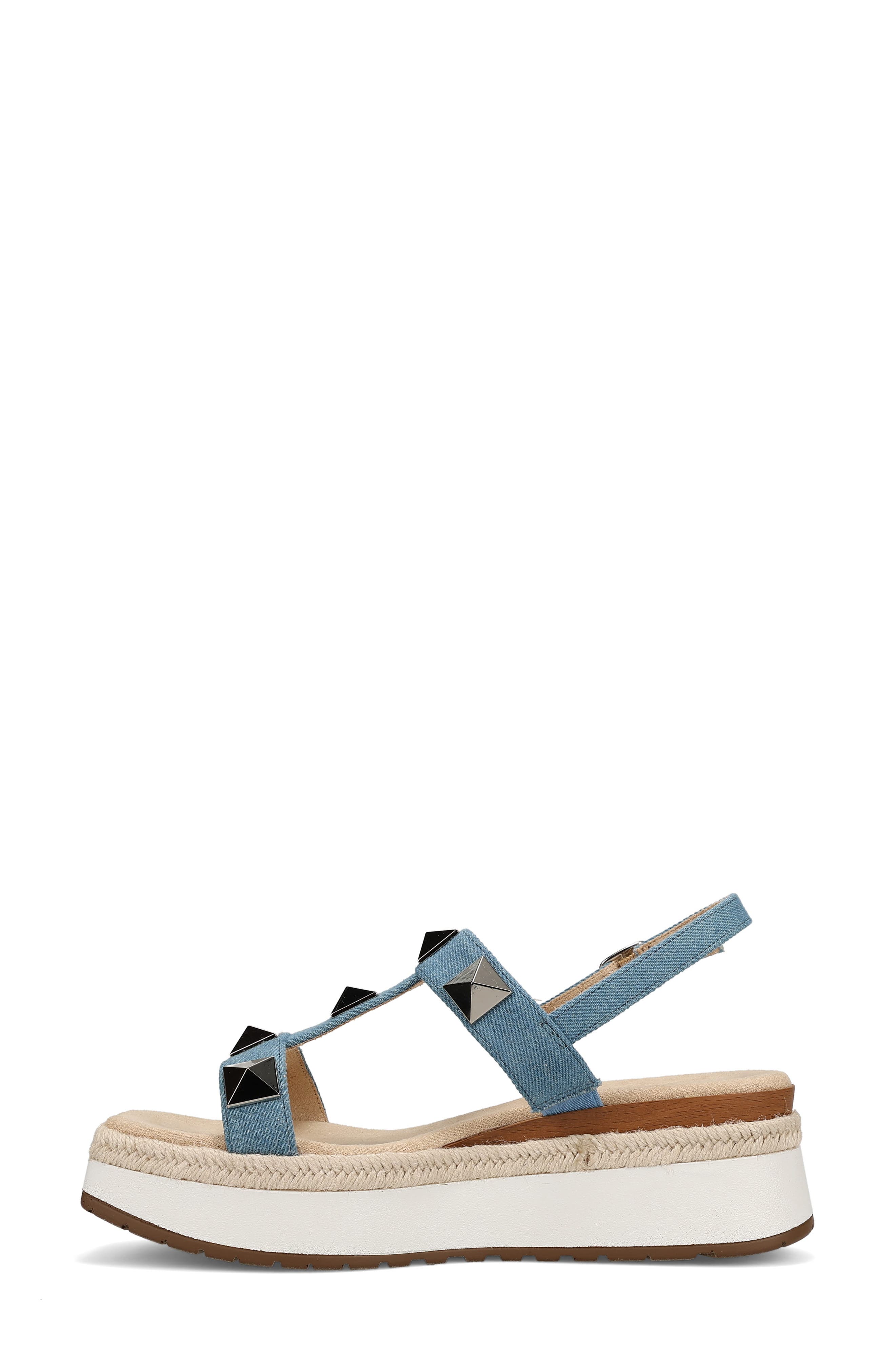 VANELi Edrys Slingback Platform Sandal, Alternate, color, Denim