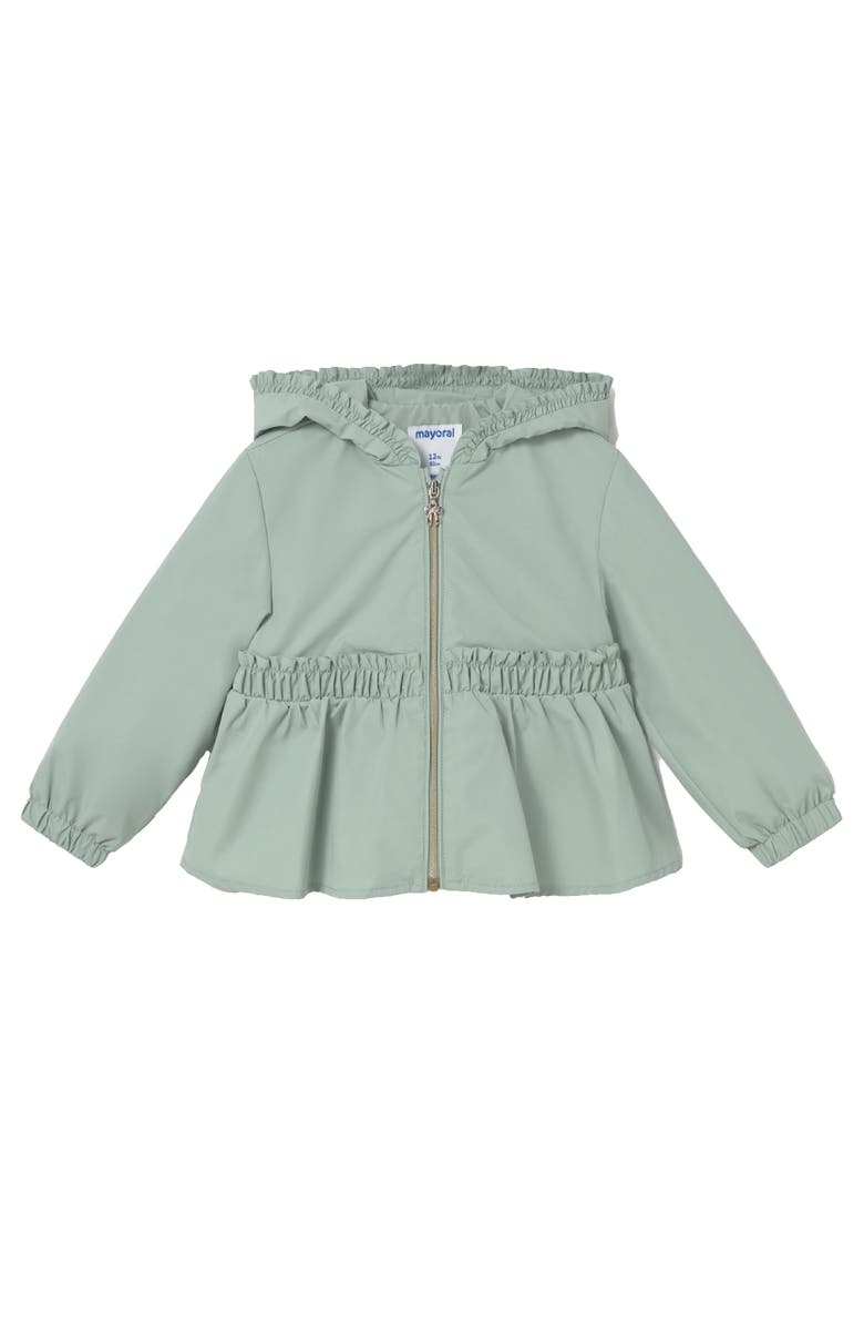 Mayoral Hooded Zip Jacket, Main, color, Grey