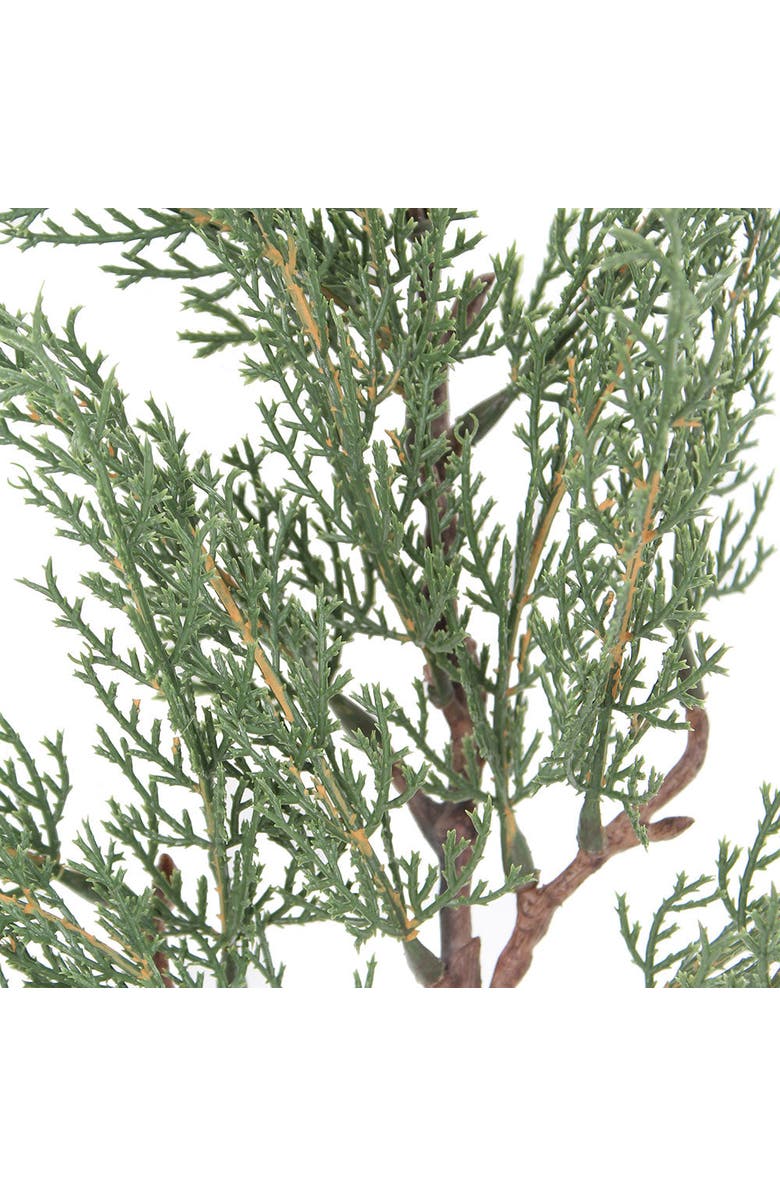 CG Hunter 20 inch Faux Evergreen Cedar Branch, Alternate, color, Green