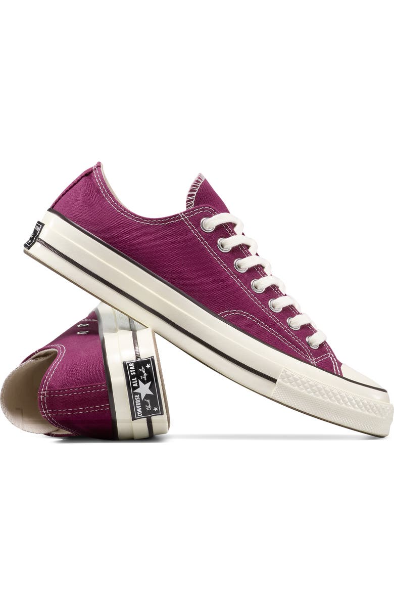 Converse Chuck 70 Oxford Sneaker, Alternate, color, Frozen Acai/ Egret/ Black