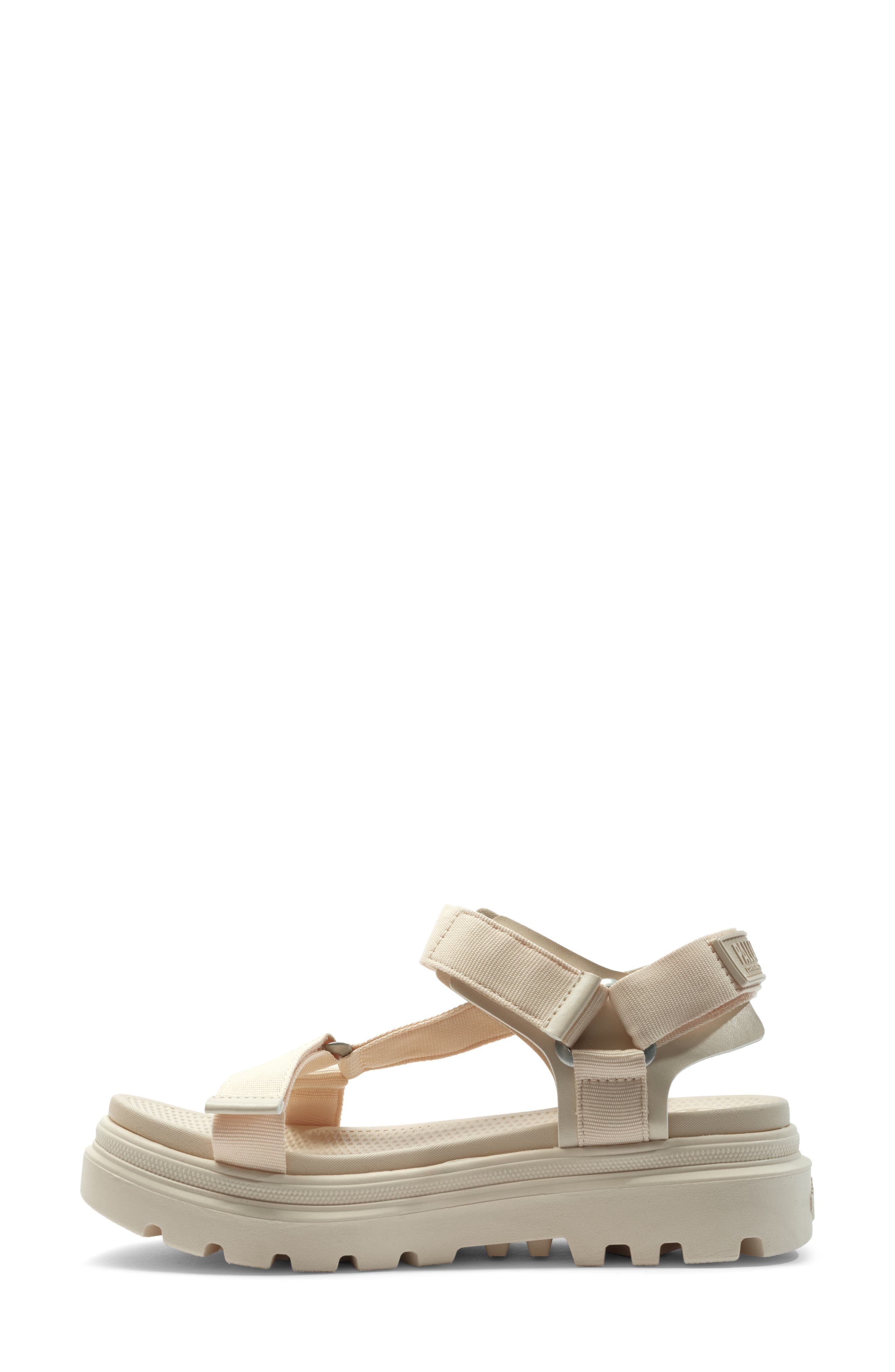 Palladium Pallacruise Platform Sandal, Alternate, color, Sand