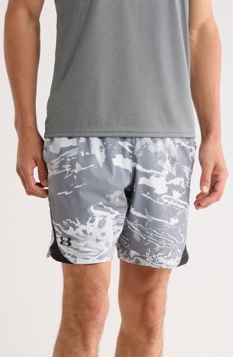 Elevated Woven Print Shorts
