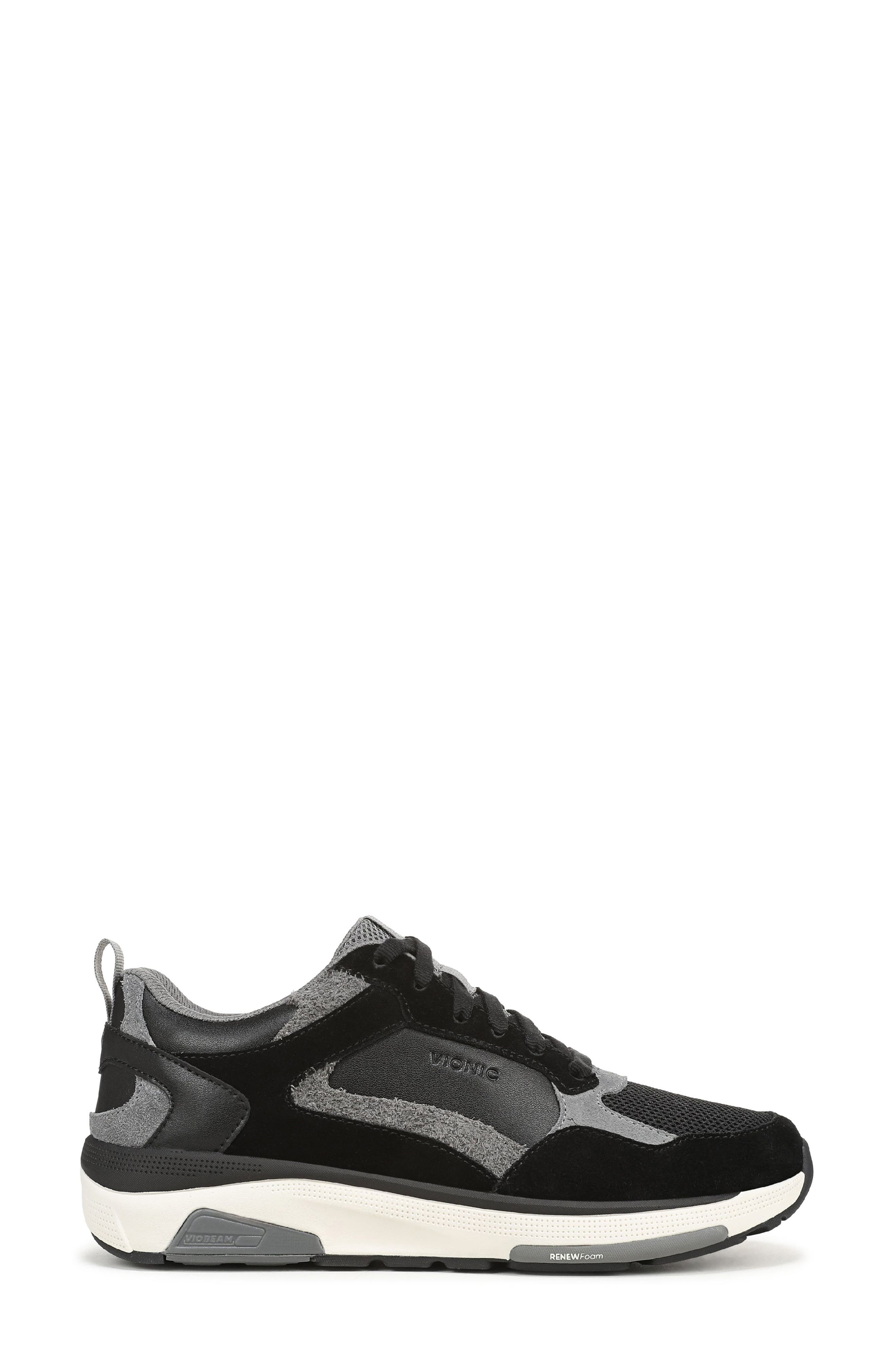 Walk Strider Weekend Sneaker, Alternate, color, BLACK / SLATE GREY