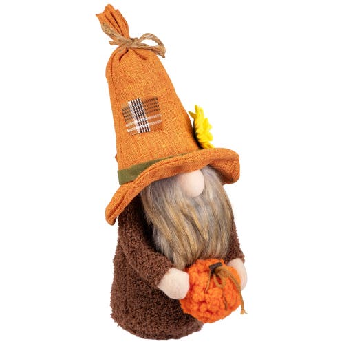 Northlight Sunflower And Pumpkin Gnome Fall Harvest Decoration In Multi