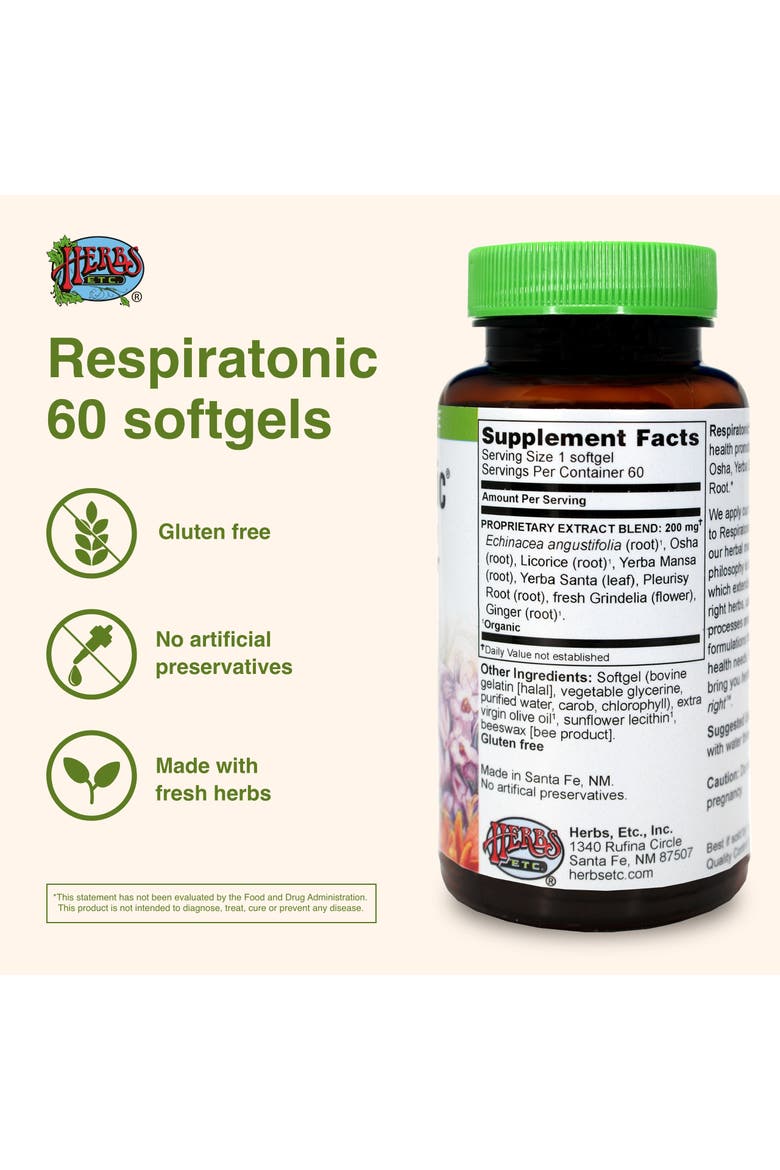Respiratonic - 60 - Softgel, Alternate, color, No Color