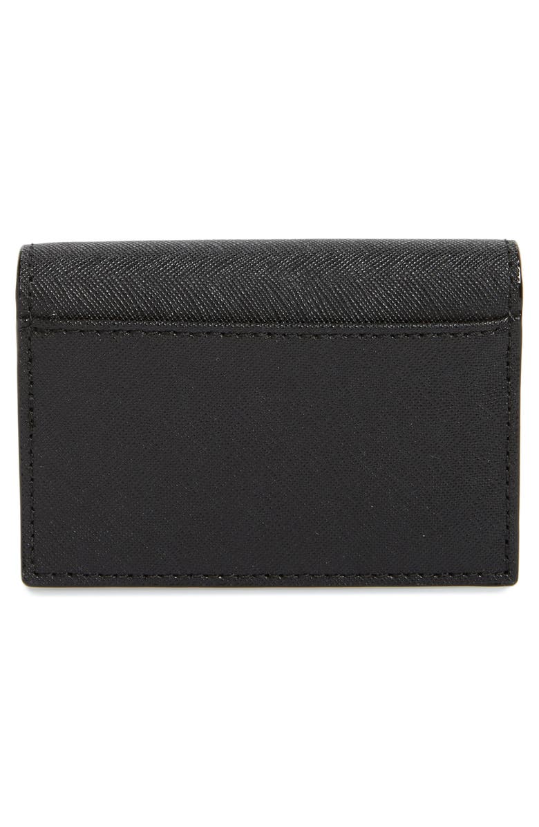 Kate Spade New York cameron street - annabella leather accordion card case, Alternate, color, 