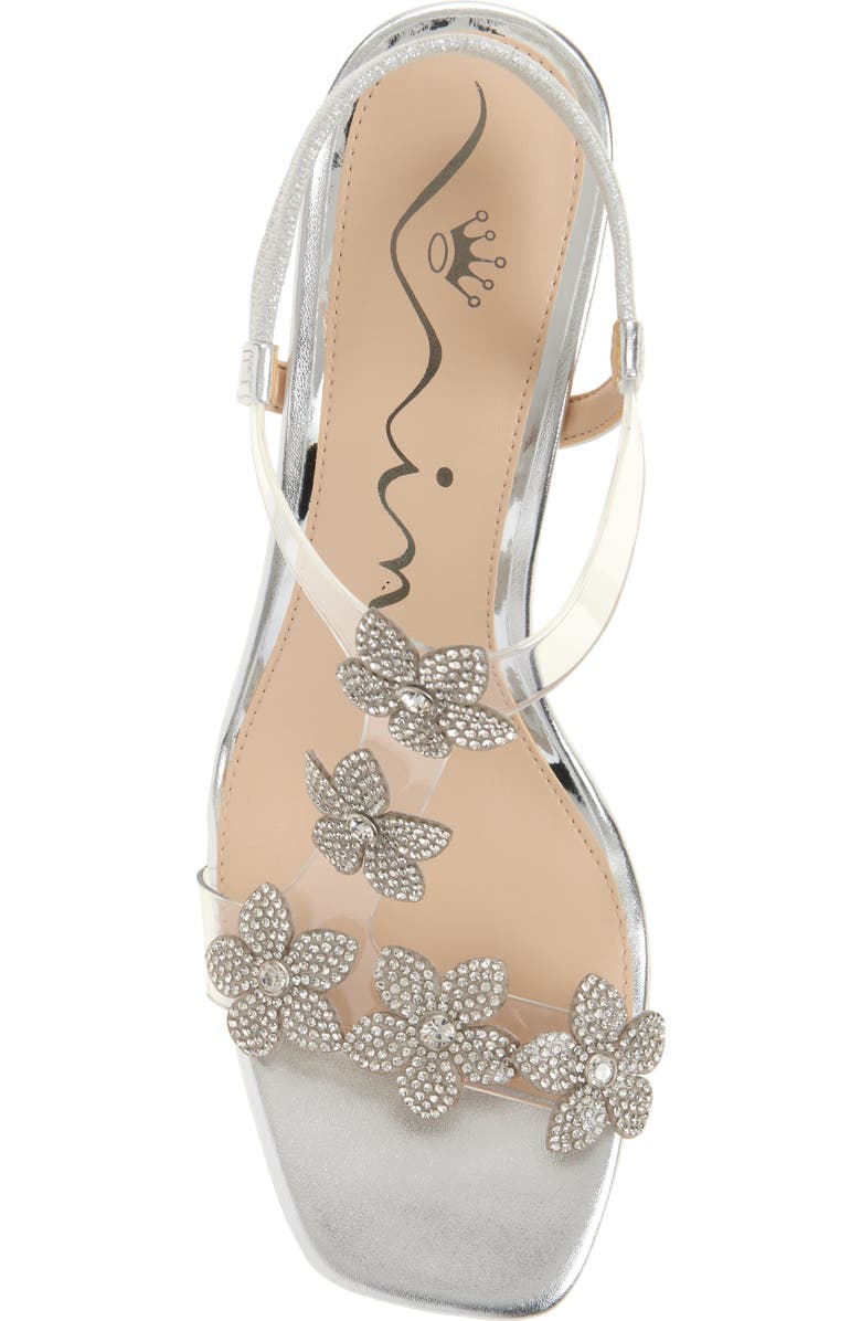 Nina Annmari Sandal, Alternate, color, Silver