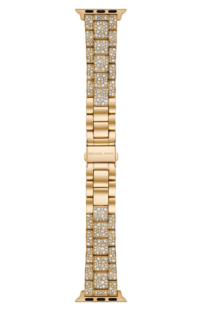 Michael Kors Stingray Pavé Crystal 20mm Apple Watch<sup>®</sup> Bracelet Watchband, Main, color, 