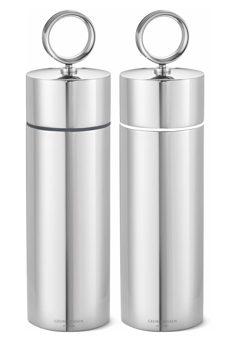 Bernadotte Salt & Pepper Grinder Set, Main, color, STAINLESS STEEL