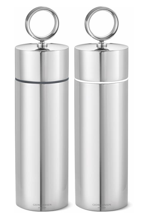 GEORG JENSEN Sale e Pepe ALFREDO in acciaio inossidabile – morandinregali