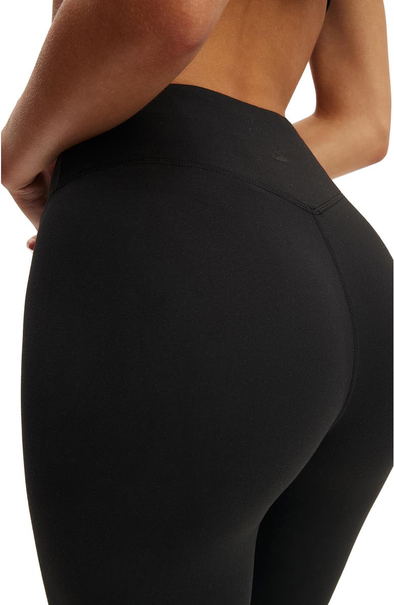COTTON ON BODY Women's Active Ultra Soft Contour Full Length Tight, Alternate, color, Black