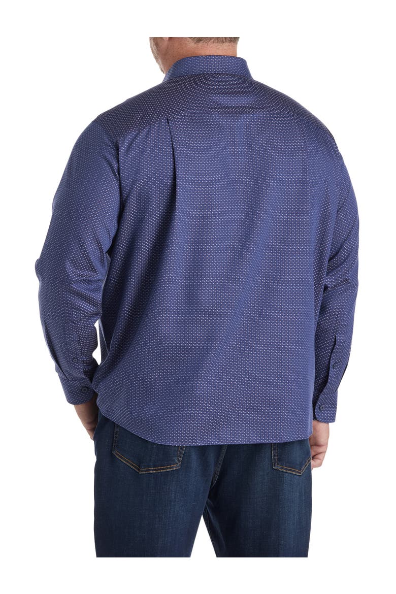 Big & Tall Rigby Sport Shirt, Alternate, color, BLUE