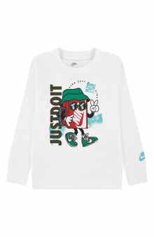 Nike Kids' Boxy Peace Long Sleeve Graphic T-Shirt