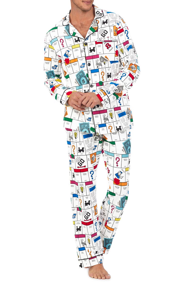 BedHead Pajamas Monopoly Pajama Set, Main, color, 