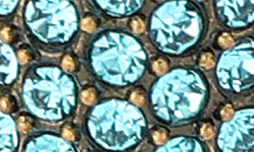 KURT GEIGER KURT GEIGER LONDON PAVÉ CRYSTAL DOME DROP EARRINGS 