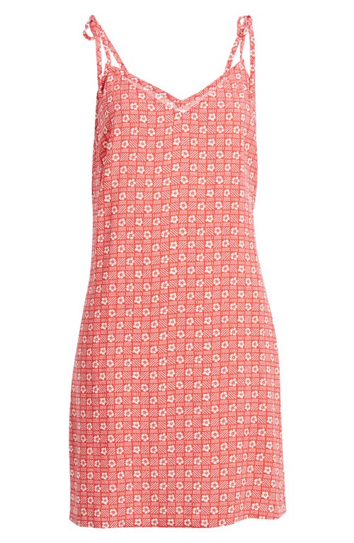 Rip Curl Cayla Mayor Mini Sundress In Red