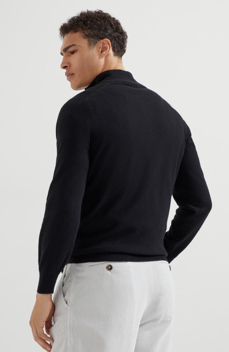 Brunello Cucinelli Cashmere sweater, Alternate, color, Black
