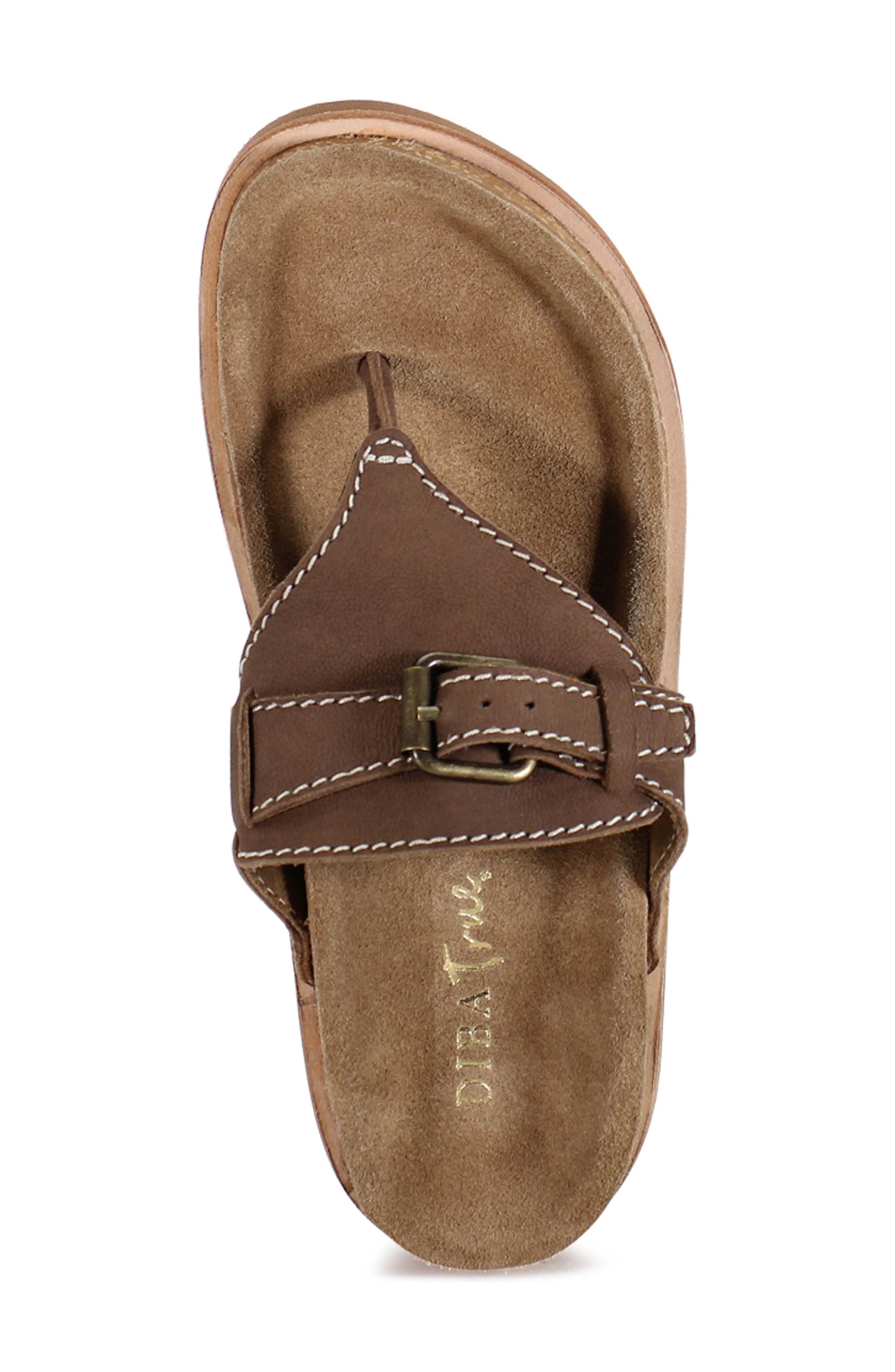 Diba True Beat Drop Sandal, Alternate, color, Cognac