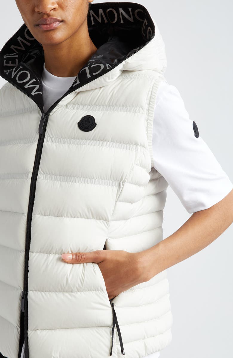 Moncler Aliterse Down Hooded Vest, Alternate, color,