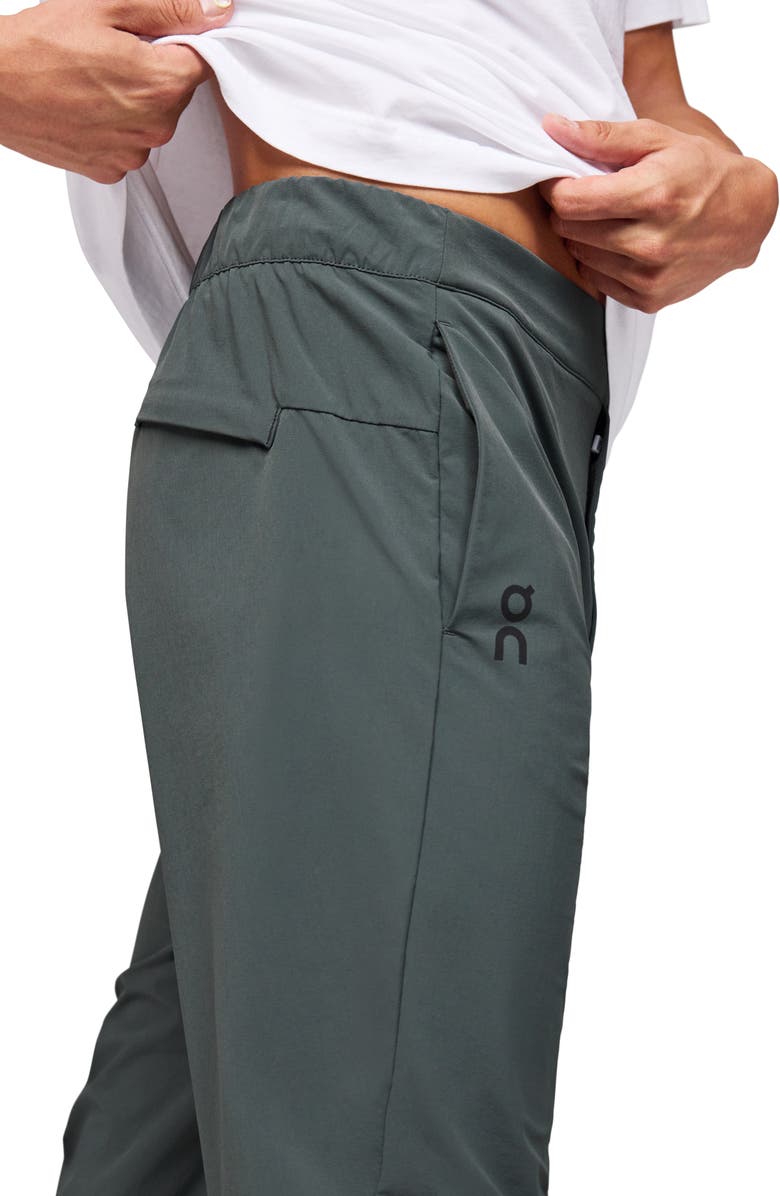 On Flat Front Active Pants, Alternate, color,