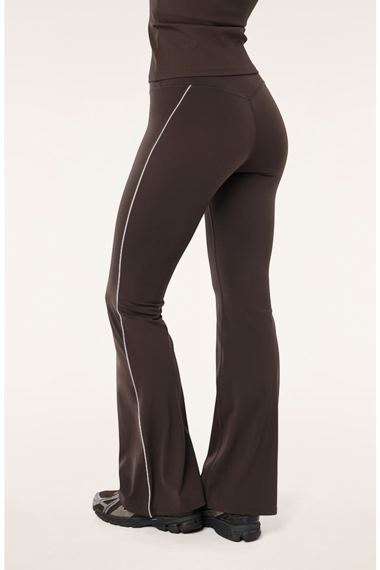 Preview Piping Leggings, Alternate, color, COFFEE